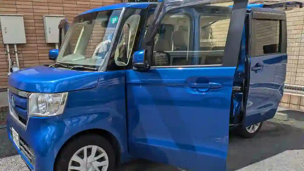 N-BOX車内清掃